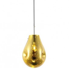 Φωτιστικό Κρεμαστό Μονόφωτο Φ20cm Ε27 230V Κεχριμπάρι 955HELEN1/AM